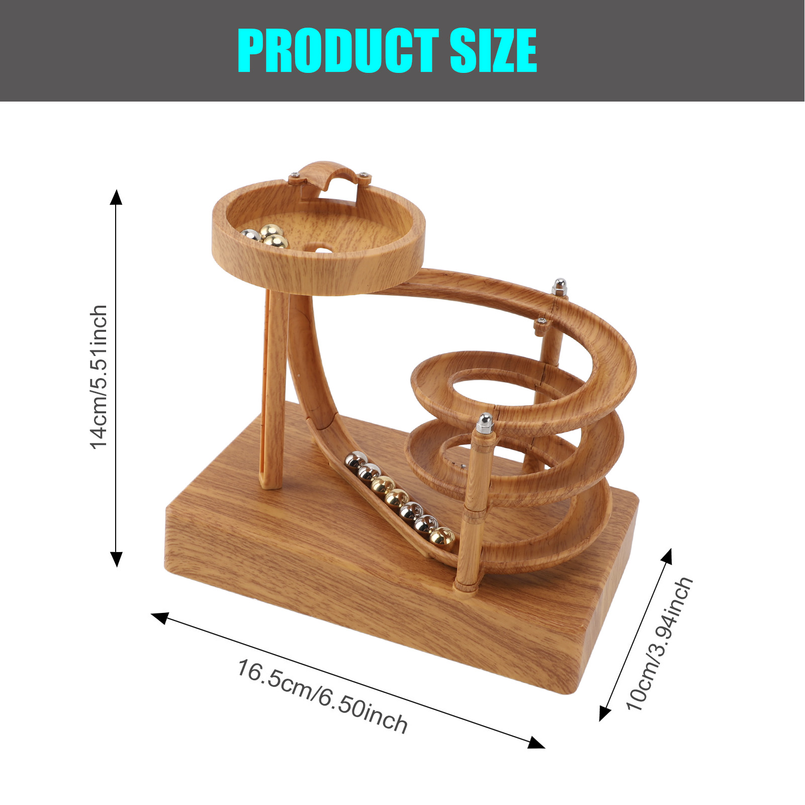 Rolling  Perpetual Motion Mach - огляд і ціна Newton Cradle Large